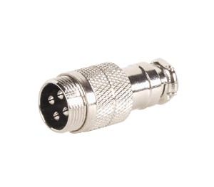 Conector Macho multicontactos. 4 contactos. CUM4